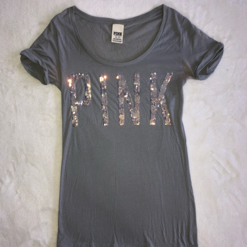 Grey PINK shirt